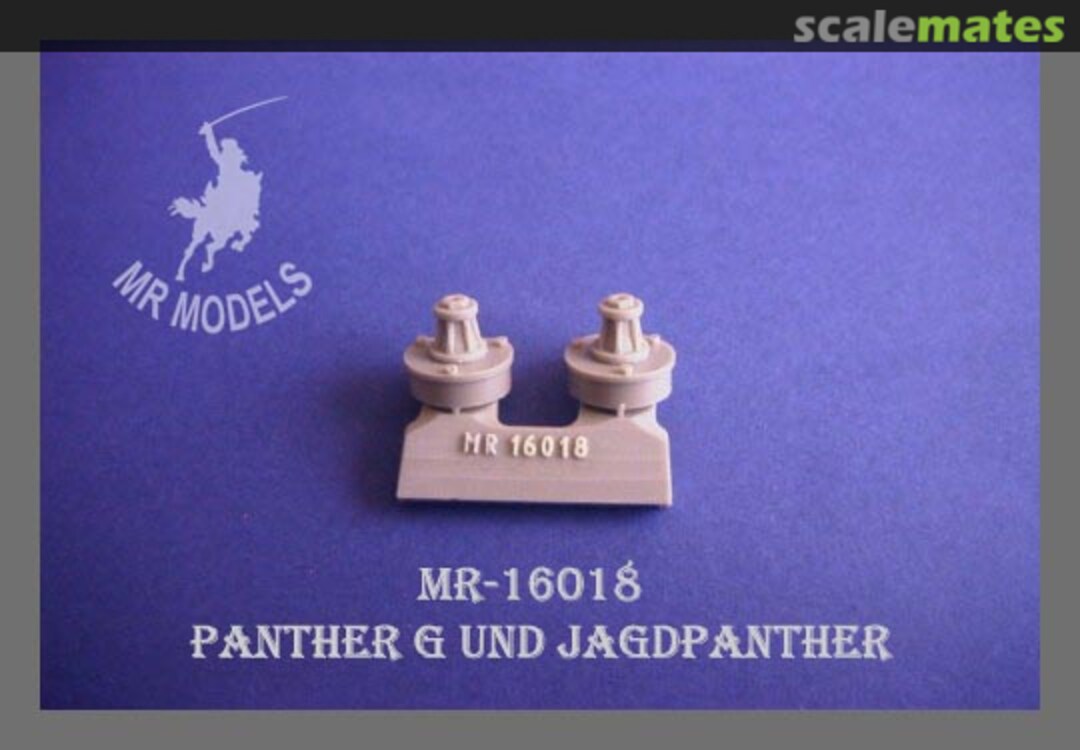 Boxart Antennensockel Panther G und Jagdpanther MR-16018 MR Modellbau Boxart Antennensockel Panther G und Jagdpanther MR-16018 MR Modellbau