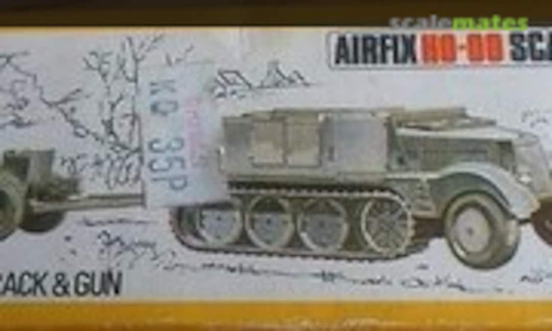 1:76 Half Track &amp; Gun (Airfix )