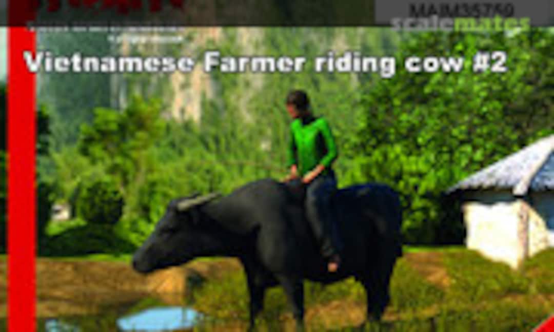 1:35 Vietnamese Farmer riding cow #2 (MAiM MAIM35759) MAIM35759