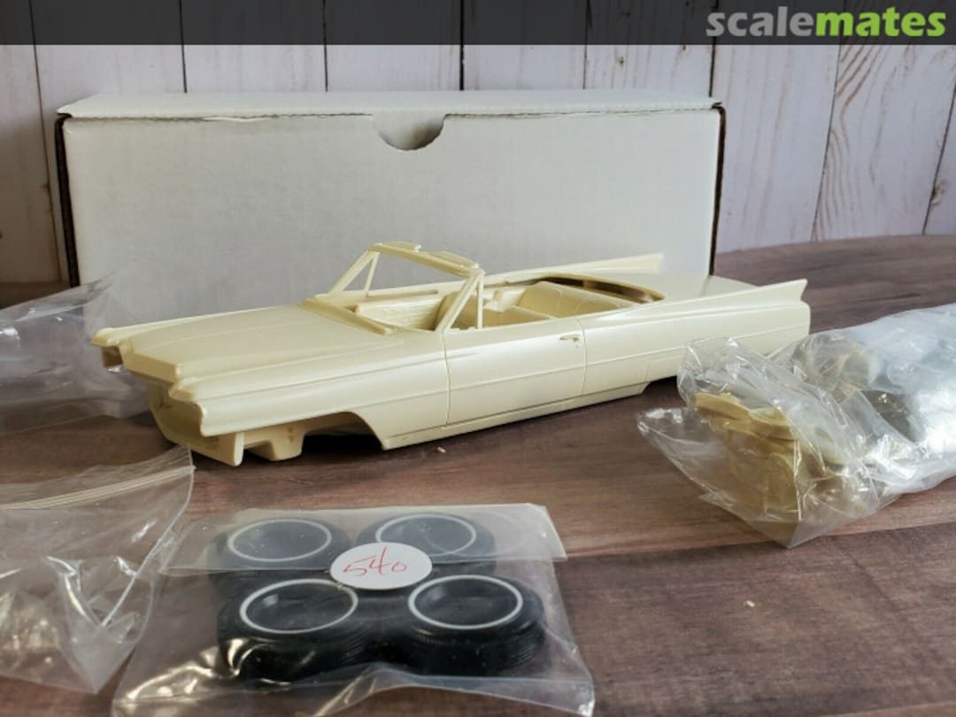 Boxart 1963 Cadillac Coupe DeVille Convertible  Modelhaus