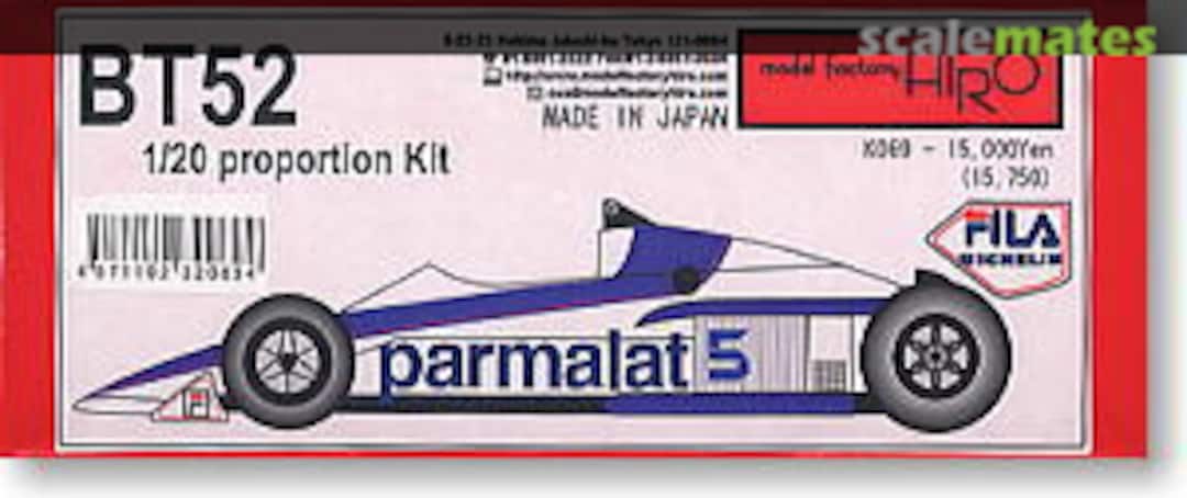 Boxart Brabham BT 52 K-069 Model Factory Hiro Boxart Brabham BT 52 K-069 Model Factory Hiro