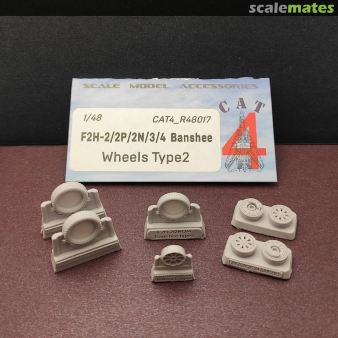 Boxart F2H-2/2P/2N/3/4 Banshee - Wheels Type 2 CAT4_R48017 CAT4 Boxart F2H-2/2P/2N/3/4 Banshee - Wheels Type 2 CAT4_R48017 CAT4