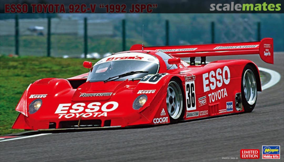 Boxart Esso Toyota 92C-V “1992 JSPC” 20640 Hasegawa Boxart Esso Toyota 92C-V “1992 JSPC” 20640 Hasegawa