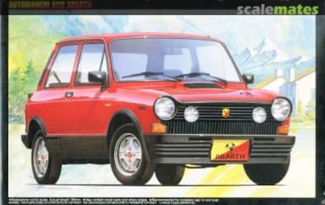 Boxart Autobianchi A112 Abarth 12509 Fujimi Boxart Autobianchi A112 Abarth 12509 Fujimi