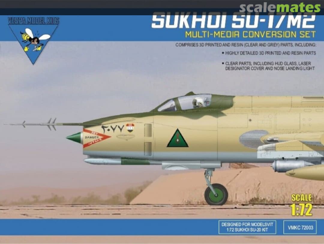 Boxart Sukhoi Su-17M2 VMKC 72003 Vespa Model Kits Boxart Sukhoi Su-17M2 VMKC 72003 Vespa Model Kits