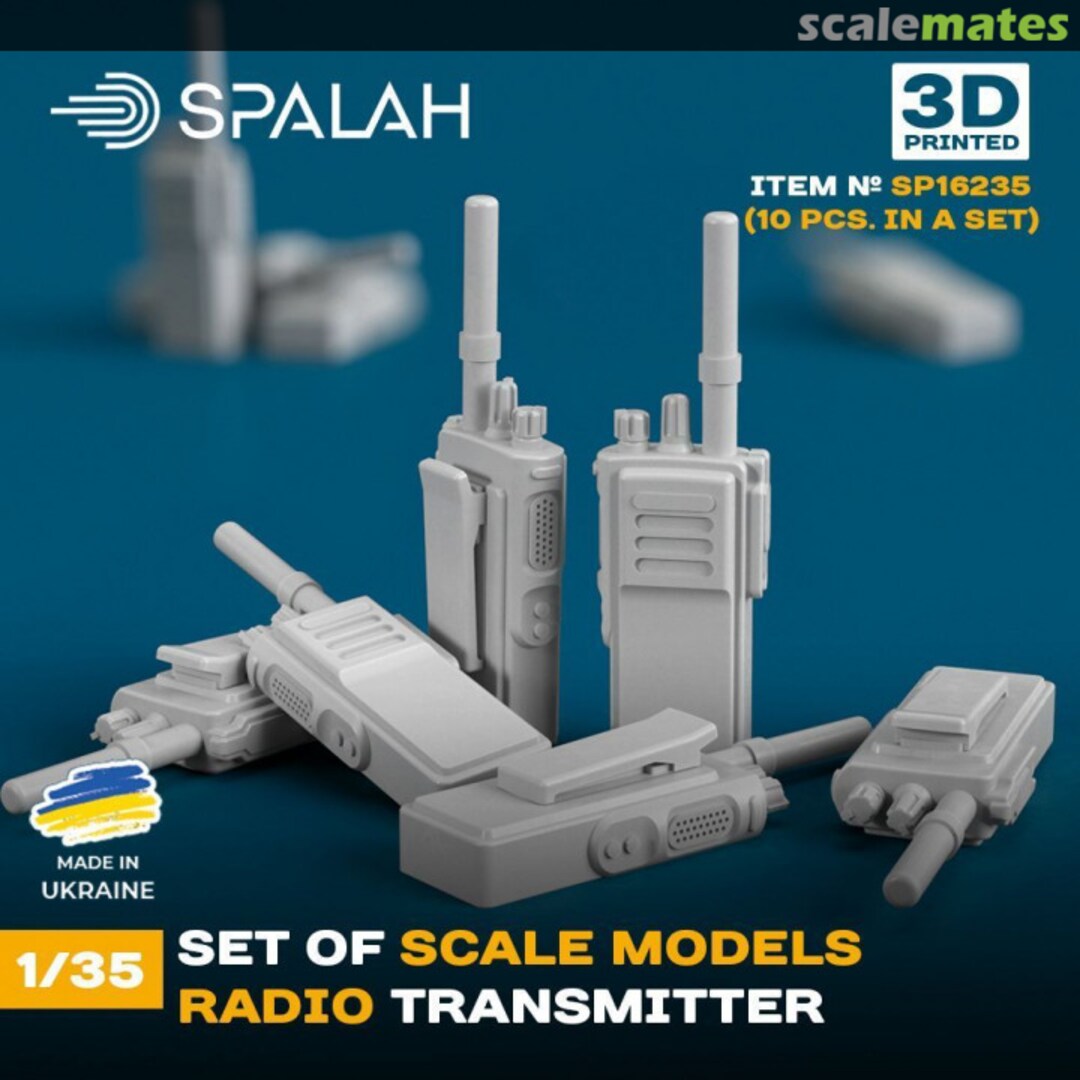 Boxart Set of scale models radio transmitter SP16235 Spalah Boxart Set of scale models radio transmitter SP16235 Spalah