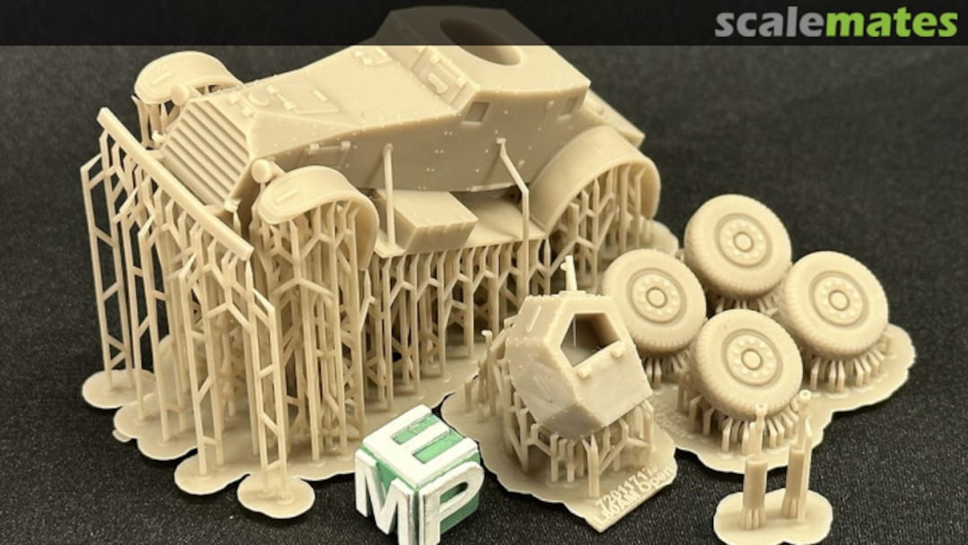 Boxart Armored Car Laffly 80 AM - open hatch 72011717 EMP3d Boxart Armored Car Laffly 80 AM - open hatch 72011717 EMP3d