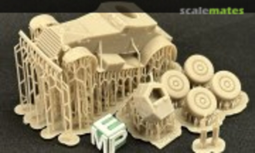 1:72 Armored Car Laffly 80 AM - open hatch (EMP3d 72011717) 72011717