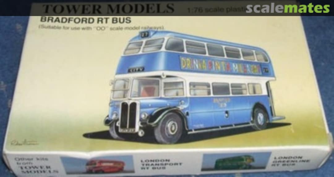 Boxart Bradford RT Bus RT3 Tower Models Boxart Bradford RT Bus RT3 Tower Models