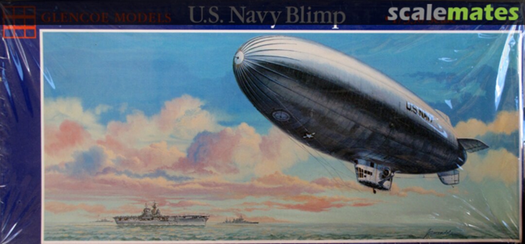 Boxart U.S. Navy Blimp 5504 Glencoe Models Boxart U.S. Navy Blimp 5504 Glencoe Models