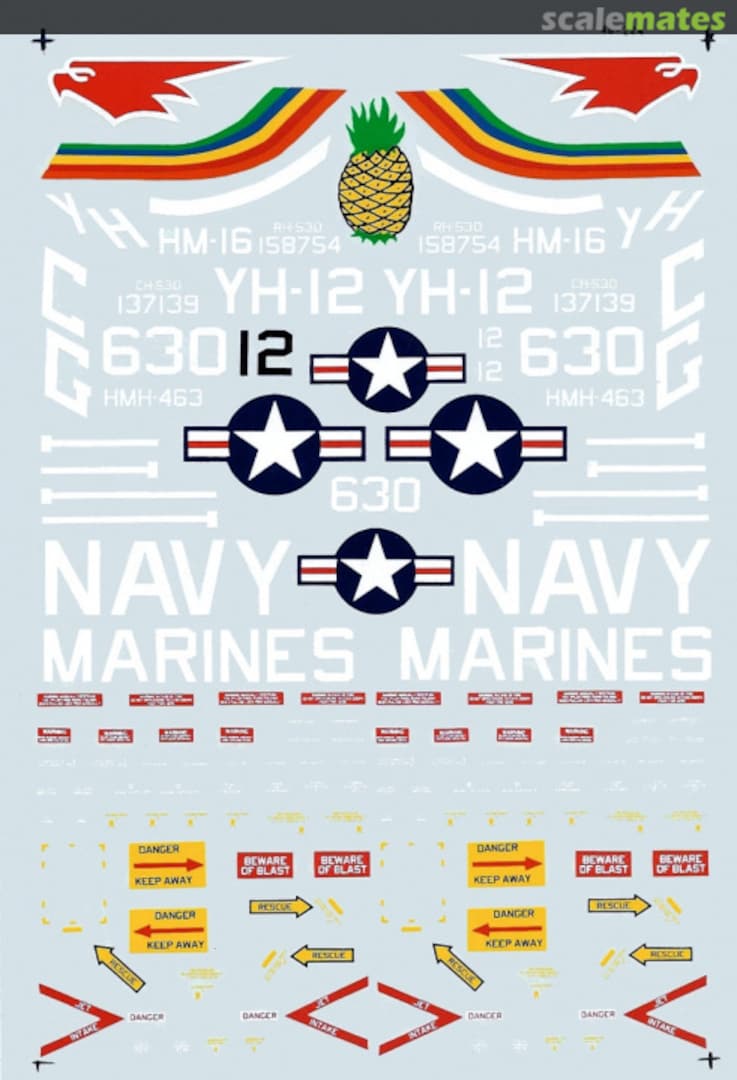 Boxart CH-53D US Marines & RH-53D US Navy 48-224 Microscale Boxart CH-53D US Marines & RH-53D US Navy 48-224 Microscale