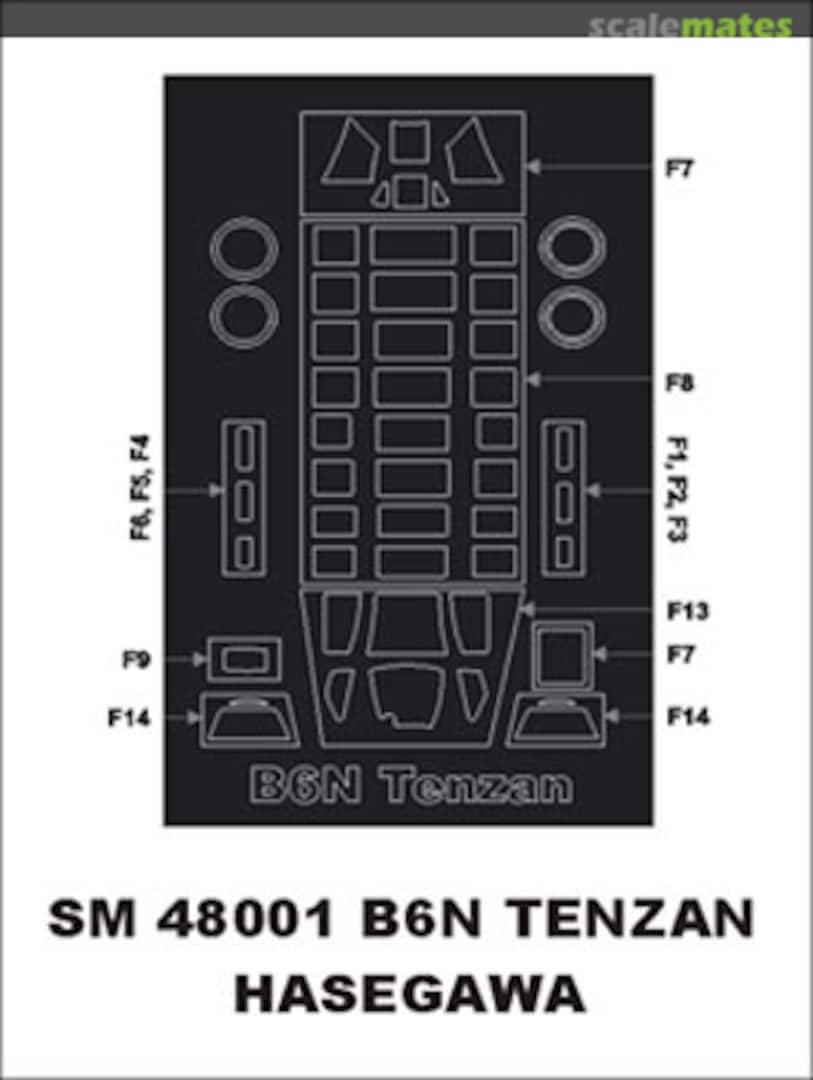 Boxart Nakajima B6N Tenzan SM48001 Montex Boxart Nakajima B6N Tenzan SM48001 Montex