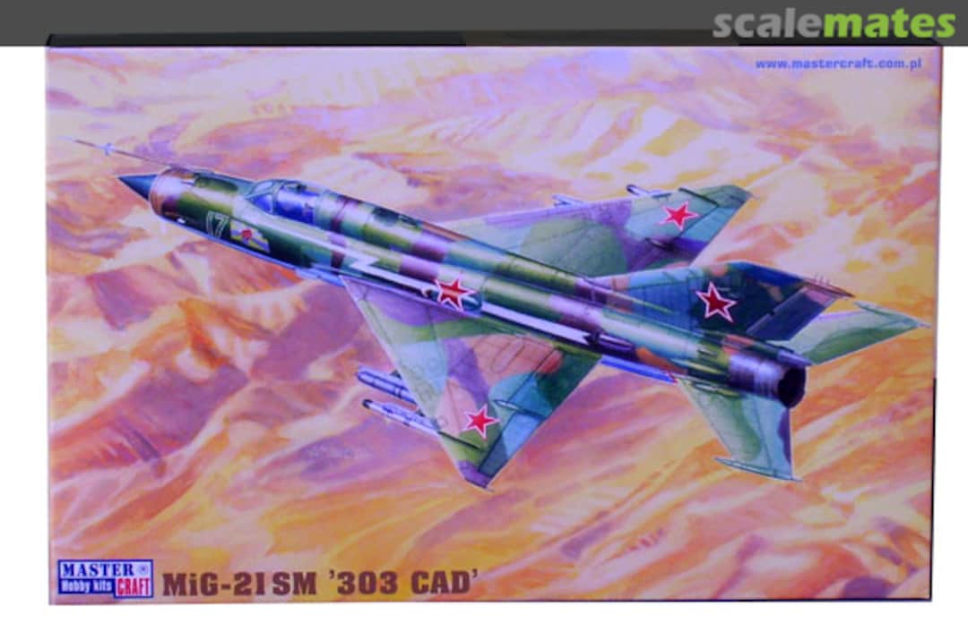 Boxart Mikoyan Mig-21SM '303 CAD' 30155 MasterCraft Boxart Mikoyan Mig-21SM '303 CAD' 30155 MasterCraft