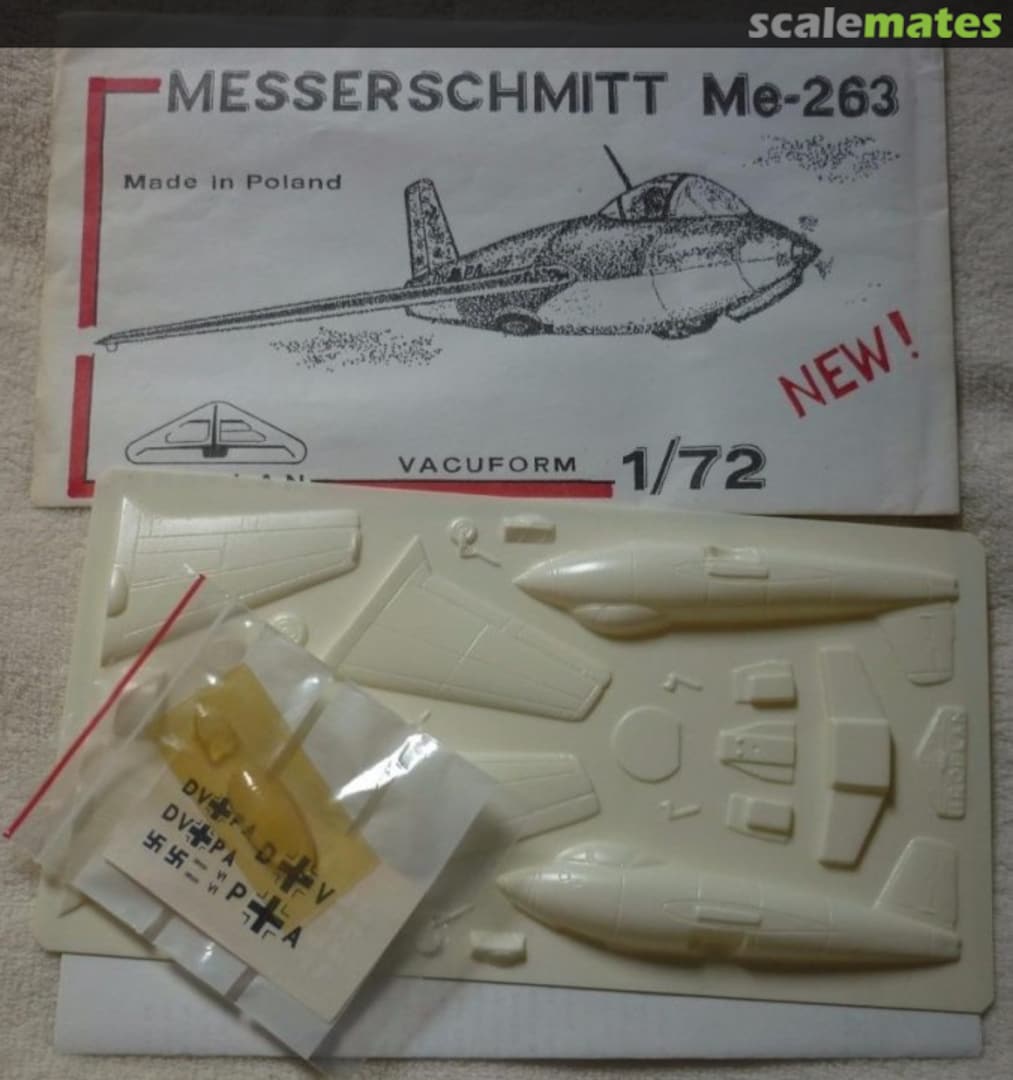 Boxart Messerschmitt Me-263 MS-09 Broplan Boxart Messerschmitt Me-263 MS-09 Broplan