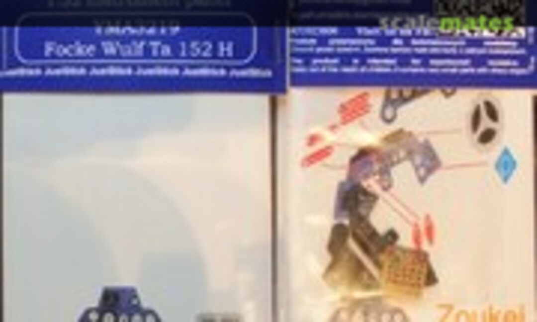 1:32 Focke Wulf Ta 152 H Instrument Panel (Yahu Models YMA3219) YMA3219