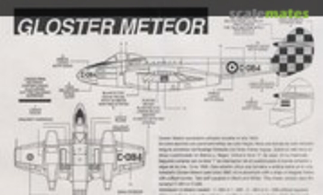 1:72 Gloster Meteor Aerobatic Team - Grumman Albatros FAA (72009) (Aerocalcas Argentinas AERO-22) AERO-22