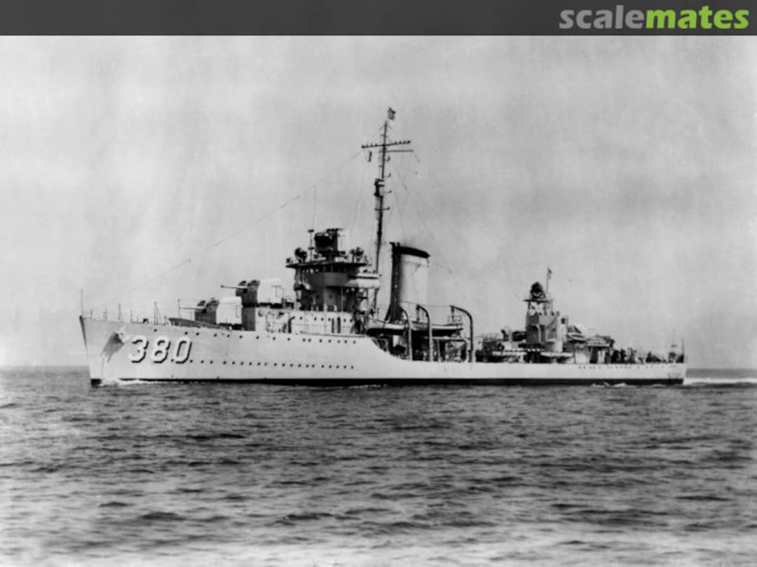 Boxart USS Gridley DD-380 WHU4-8 The Scale Shipyard Boxart USS Gridley DD-380 WHU4-8 The Scale Shipyard