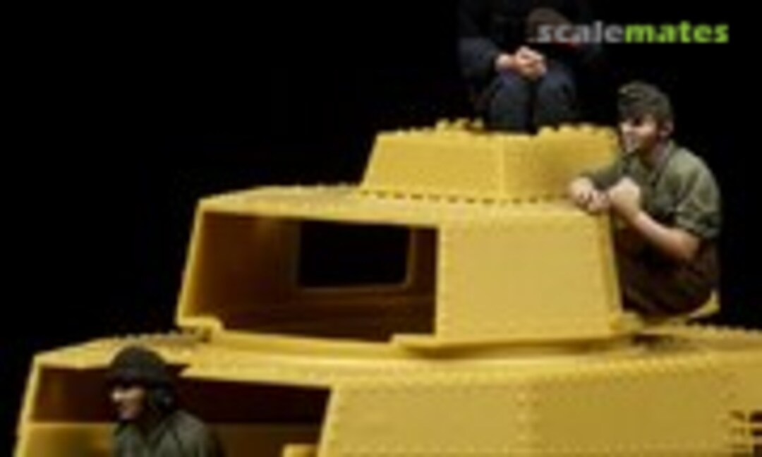 1:35 Hungarian 40M Turan crew (3 figures) (The Bodi TB-35110) TB-35110