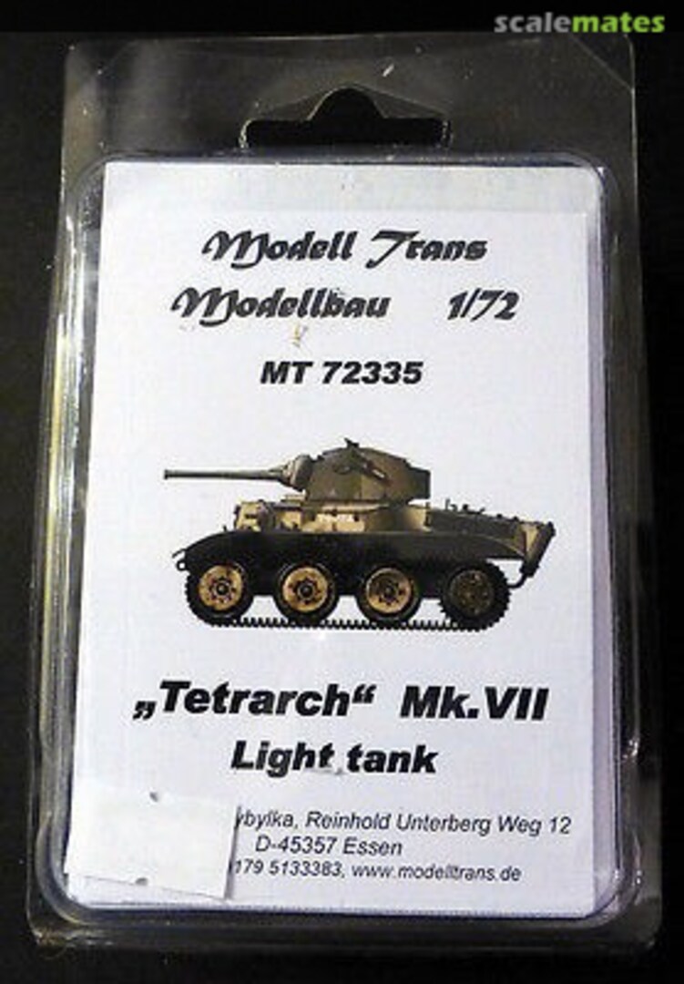 Boxart Tetrarch Mk. VII MT72335 Modell Trans Modellbau