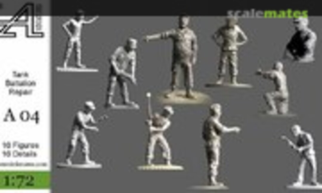 1:72 Tank Battalion Repair (Alex Miniatures A04) A04