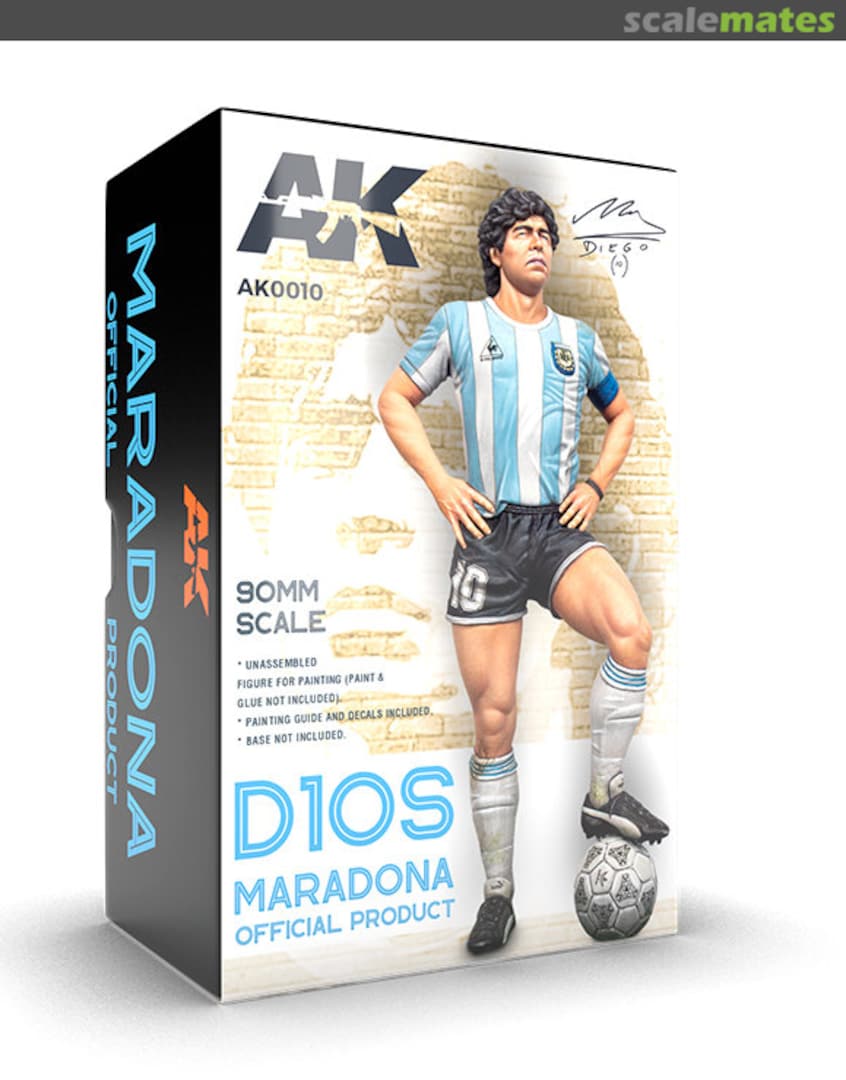 Boxart Maradona AK0010PACK AK Interactive Boxart Maradona AK0010PACK AK Interactive