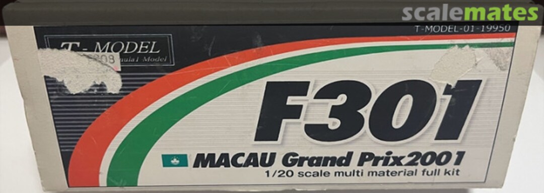 Boxart Dallara Mugen Honda F301 01 T-Model by Formula1 Model Boxart Dallara Mugen Honda F301 01 T-Model by Formula1 Model