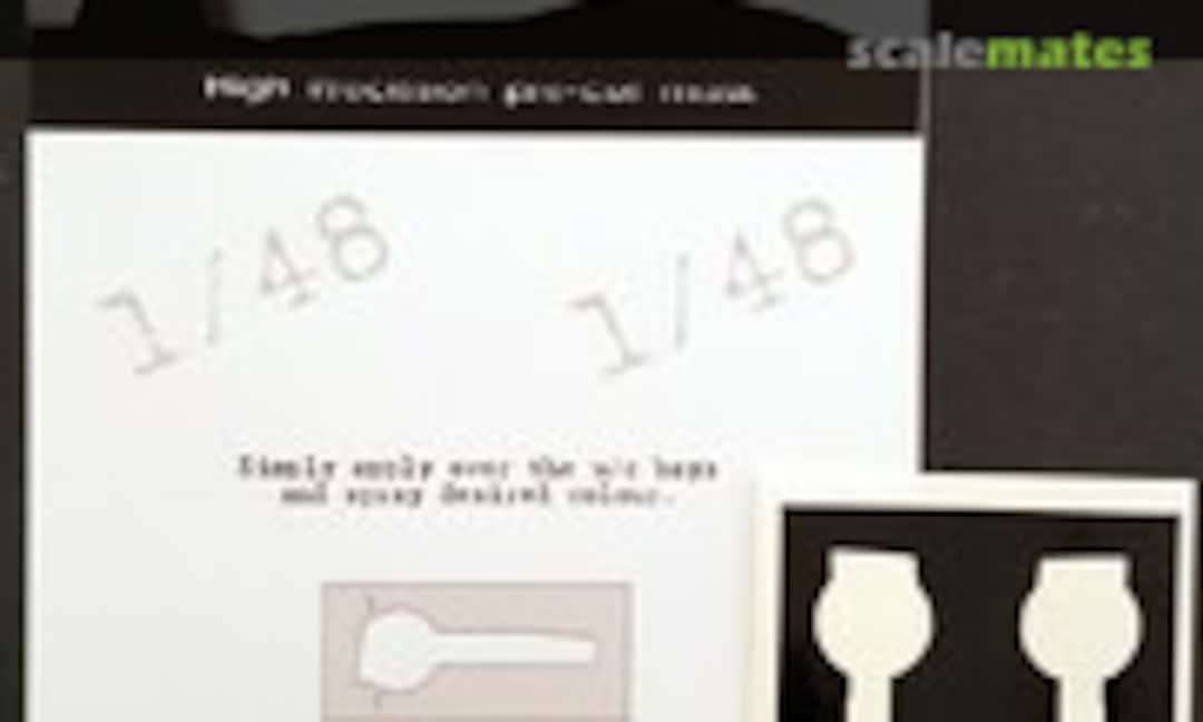 1:48 N1K1-J Shiden - Undercarriage Bays Mask (DEAD Design Models UC48017) UC48017