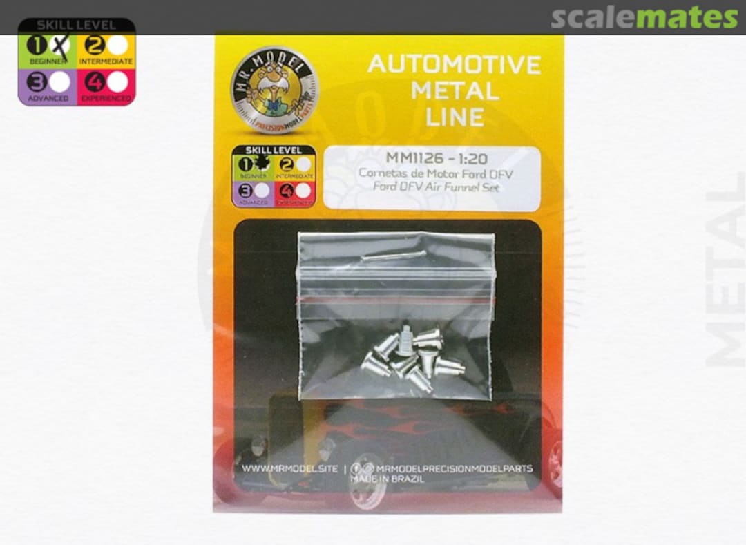 Boxart Ford DFV Air Funnel Set MM1126 Mr. Model Boxart Ford DFV Air Funnel Set MM1126 Mr. Model