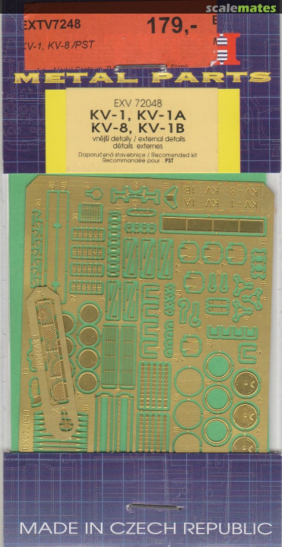 Boxart KV-1, KV-8 EXV 72048 Extratech Boxart KV-1, KV-8 EXV 72048 Extratech