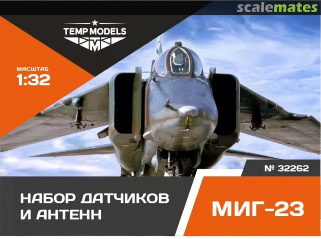 Boxart Highly Detailed Sensing Units MIG-23 32262 Tempmodels Boxart Highly Detailed Sensing Units MIG-23 32262 Tempmodels