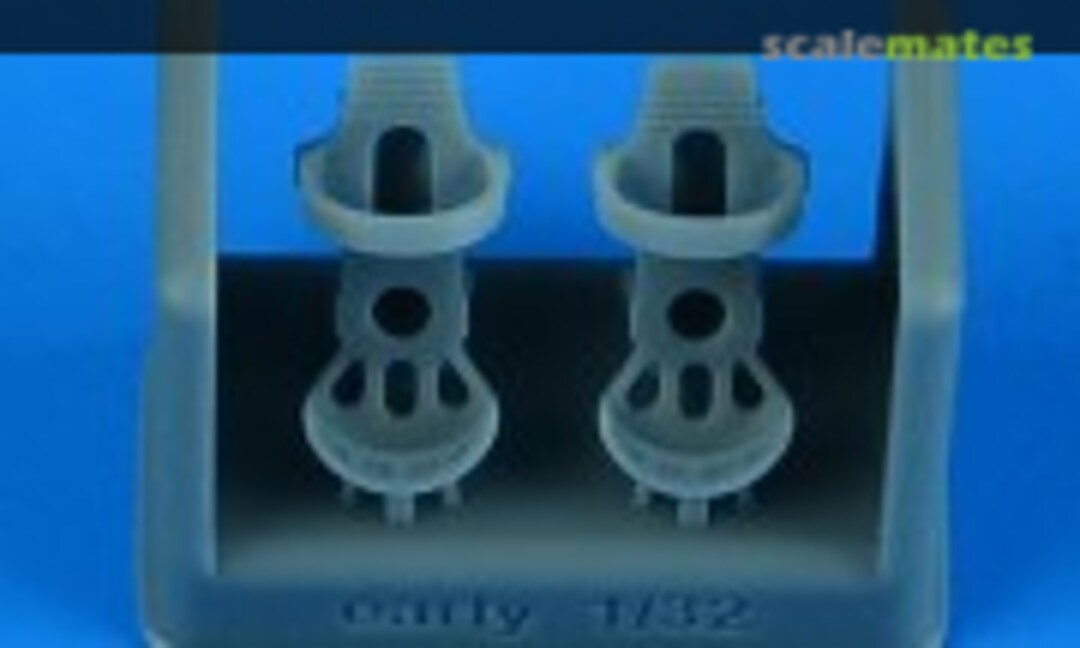 1:32 German Luftwaffe WWII pedals - early v. (Quickboost QB 32 334) QB 32 334