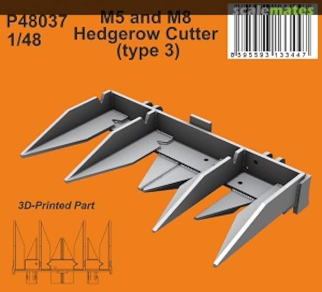 Boxart M5 and M8 Hedgerow Cutter Type 3 P48037 CMK Boxart M5 and M8 Hedgerow Cutter Type 3 P48037 CMK