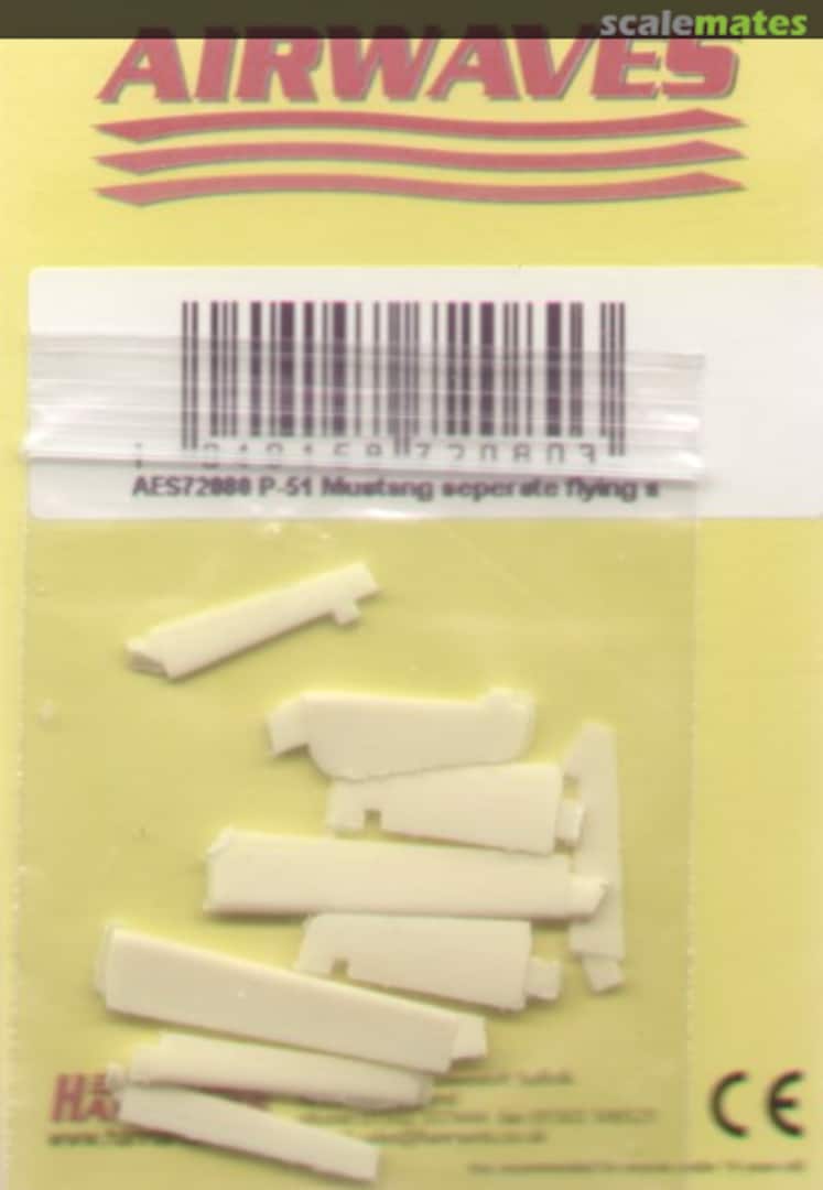 Boxart P-51D Mustang separate flying surfaces AES72080 Airwaves Boxart P-51D Mustang separate flying surfaces AES72080 Airwaves