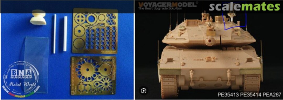 Boxart IDF Merkava MBT IV WindBreaker APS (GP) PEA267 Voyager Model Boxart IDF Merkava MBT IV WindBreaker APS (GP) PEA267 Voyager Model