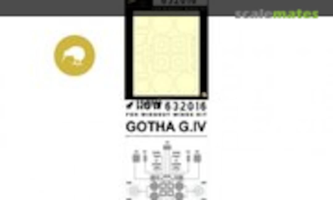 1:32 Gotha G.IV - Masks Set (HGW Models 632016) 632016