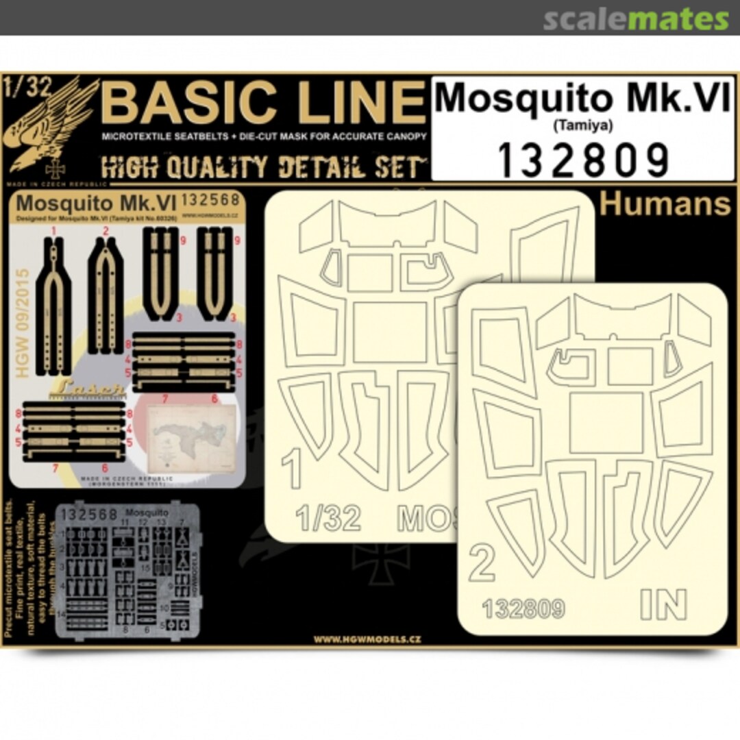 Boxart Mosquito Mk.VI Basic Line 132809 HGW Models Boxart Mosquito Mk.VI Basic Line 132809 HGW Models
