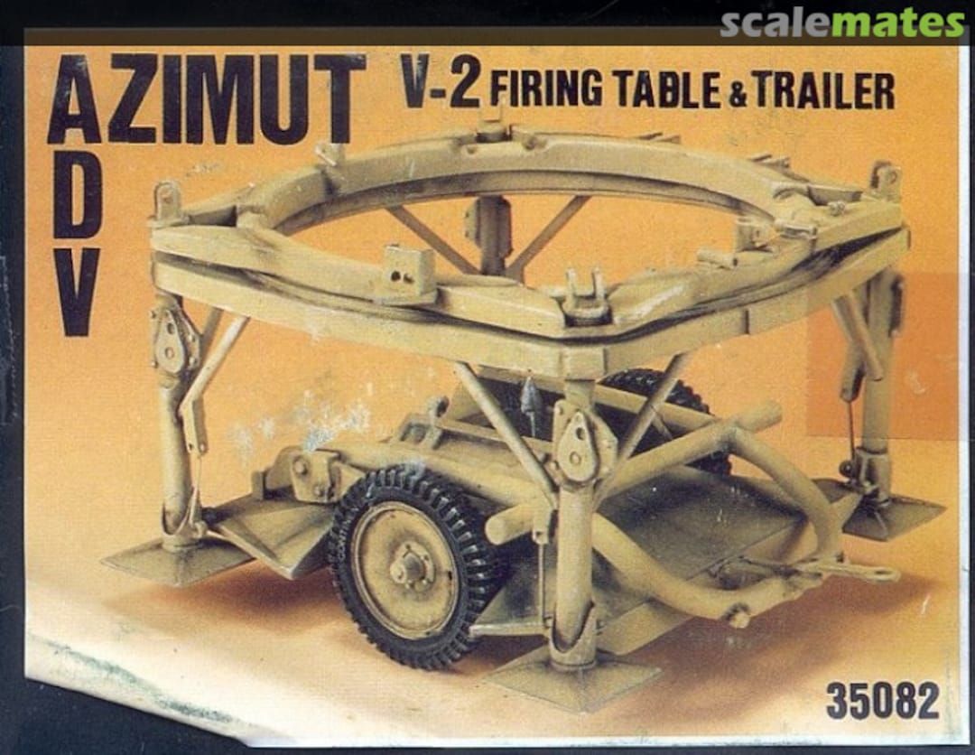 Boxart V-2 Firing Table and Trailer 35082 ADV Azimut Boxart V-2 Firing Table and Trailer 35082 ADV Azimut