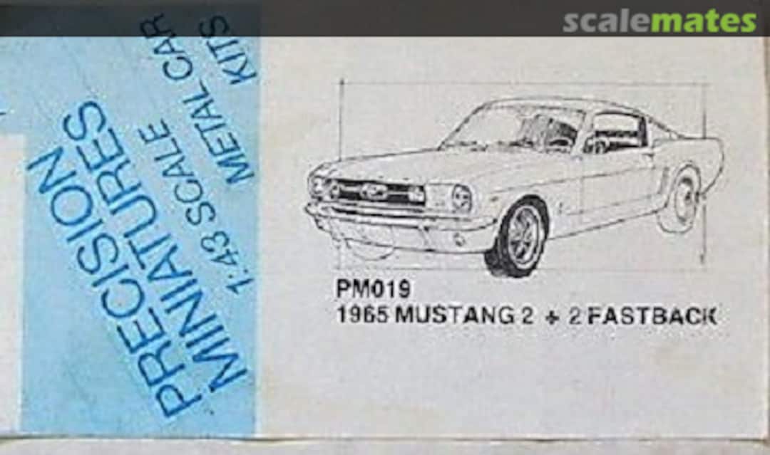 Boxart Ford Mustang 2+2 PM019 Precision Miniatures Boxart Ford Mustang 2+2 PM019 Precision Miniatures