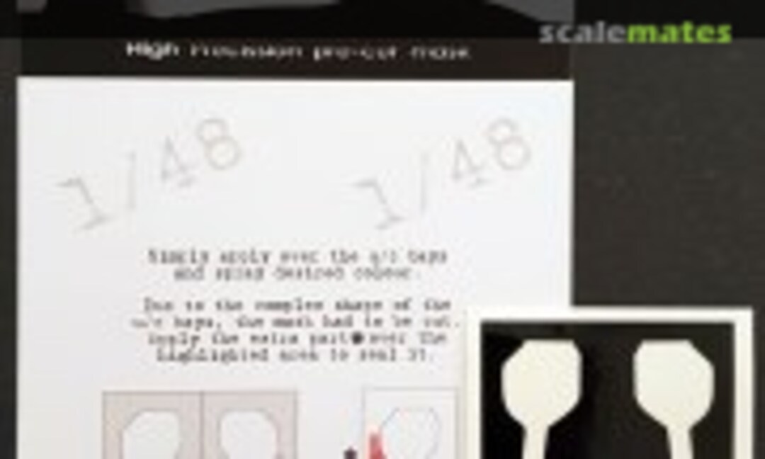 1:48 Nakajima Ki-84 Hayate undercarriage Bays (DEAD Design Models UC48018) UC48018