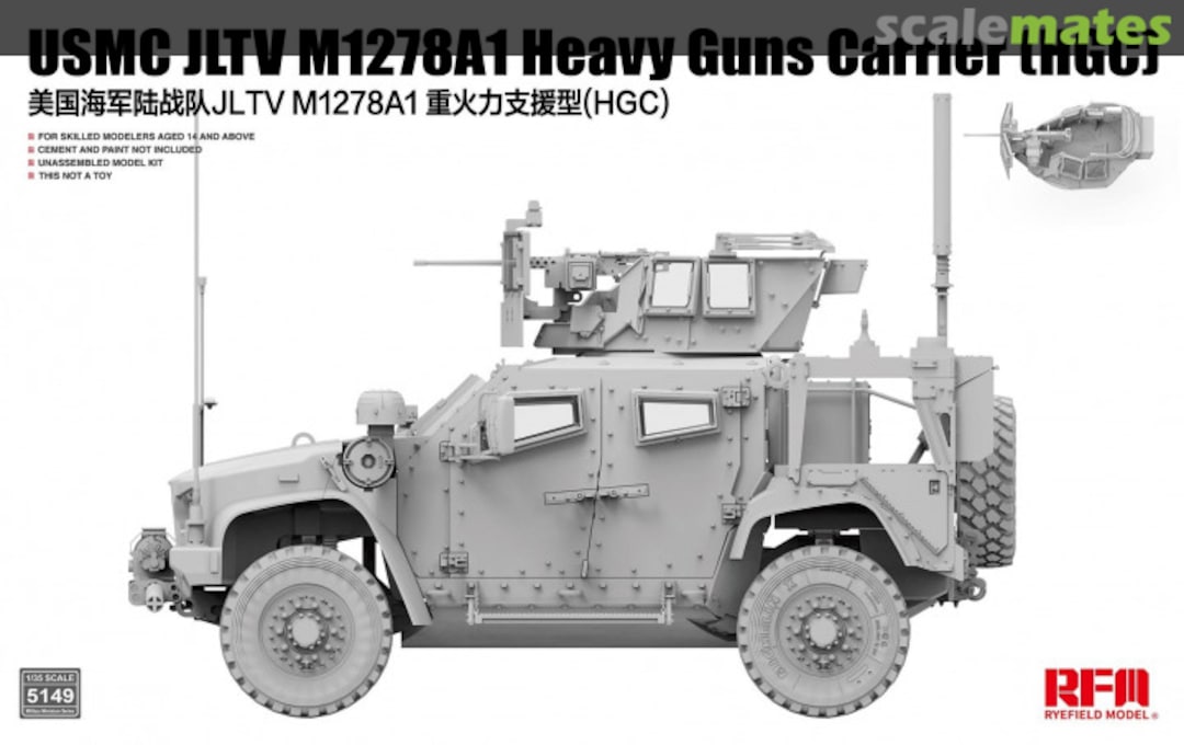 Boxart JLTV M1278A1 5149 Rye Field Model