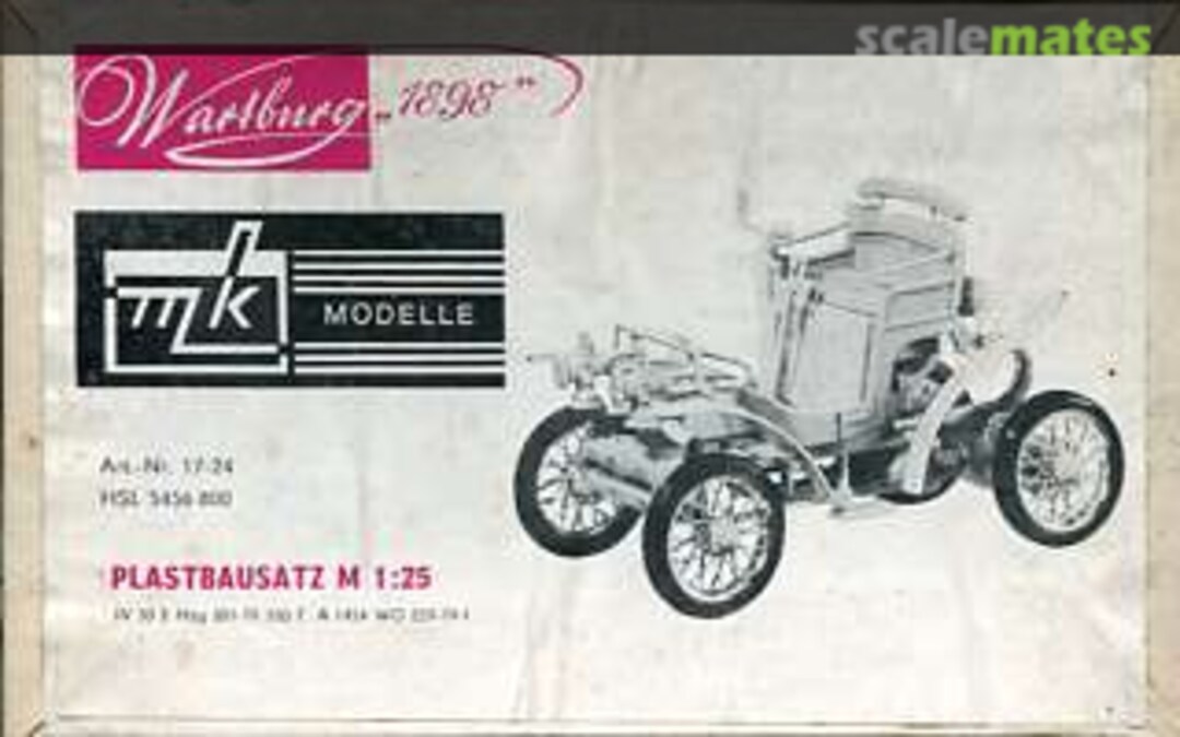 Boxart Wartburg 1898 MK Modelle Boxart Wartburg 1898 MK Modelle
