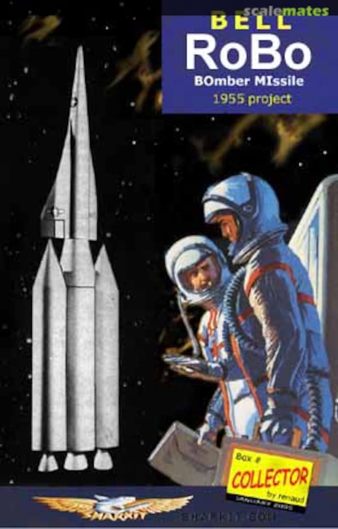Boxart Bell RoBo BOmber MIssile 1955 Project  Sharkit