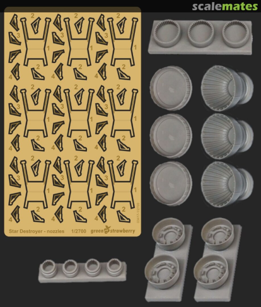 Boxart Star Destroyer - Engine Bells 03417-1/2700 Greenstrawberry Boxart Star Destroyer - Engine Bells 03417-1/2700 Greenstrawberry