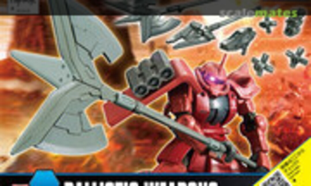 1:144 Ballistic Weapons (Bandai 0219760) 0219760