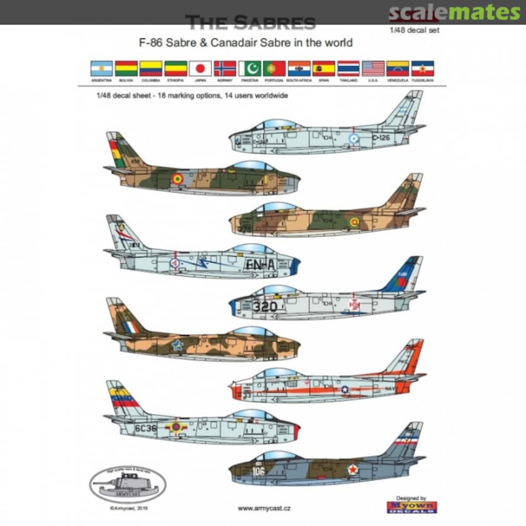 Boxart The Sabres ACD 48027 Armycast M&M Boxart The Sabres ACD 48027 Armycast M&M