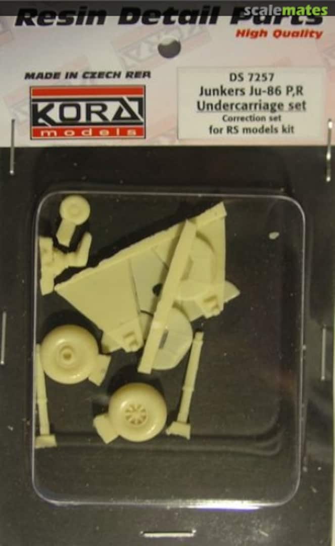 Boxart Junkers Ju-86 P,R DS7257 Kora Models Boxart Junkers Ju-86 P,R DS7257 Kora Models
