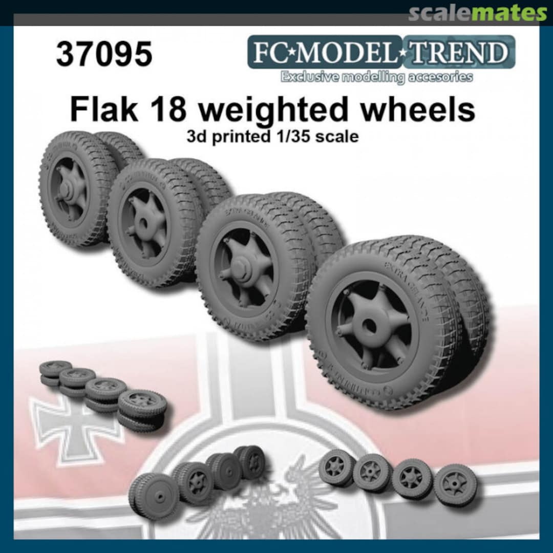 Boxart Flak 18, weighted wheels 37095 FC Model Trend
