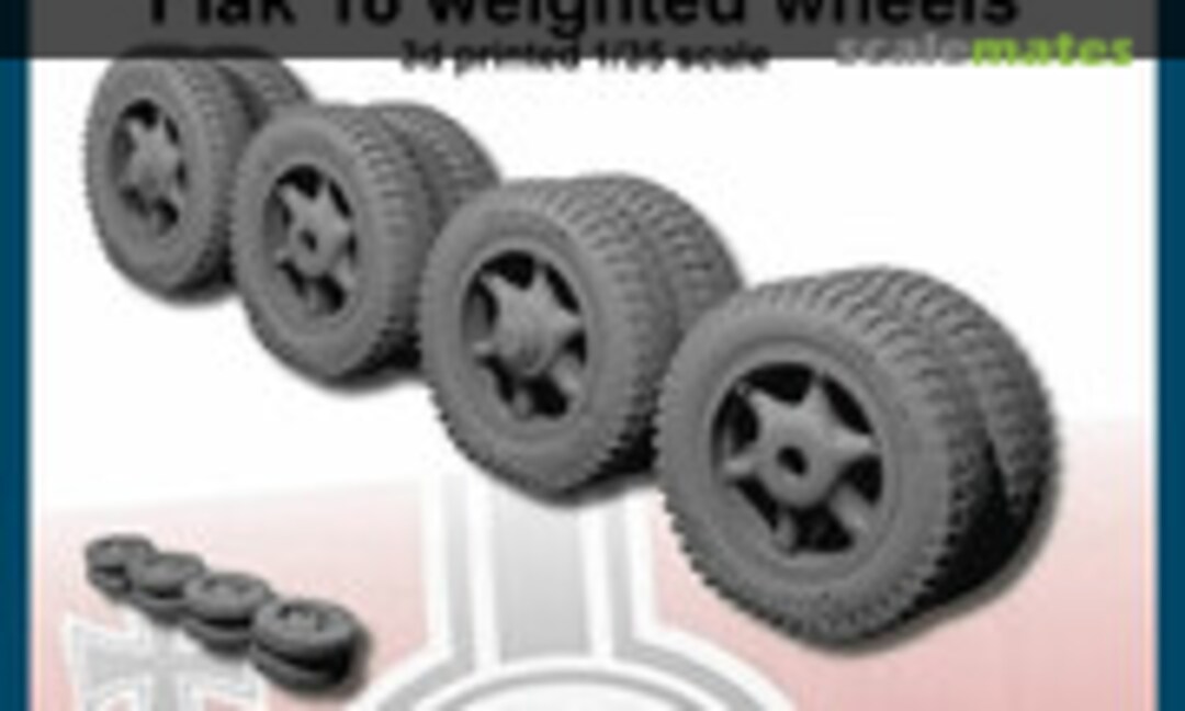 1:35 Flak 18, weighted wheels (FC Model Trend 37095) 37095