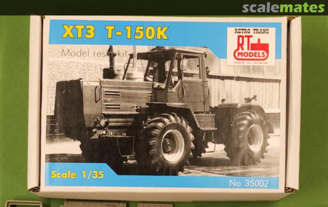 Boxart Tractor HTZ T-150k/ХТЗ Т-150к (new hood) RTM35002 RTM Boxart Tractor HTZ T-150k/ХТЗ Т-150к (new hood) RTM35002 RTM