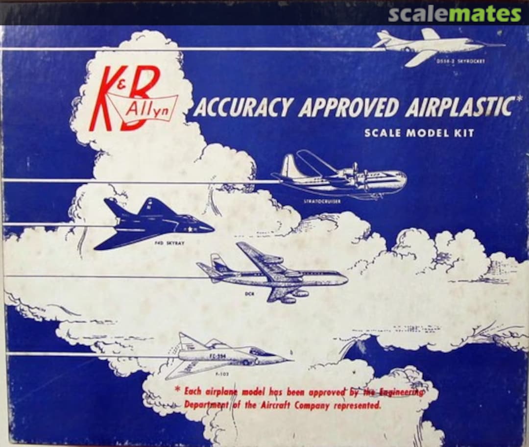 Boxart Douglas DC-7C 917 K & B Allyn Boxart Douglas DC-7C 917 K & B Allyn